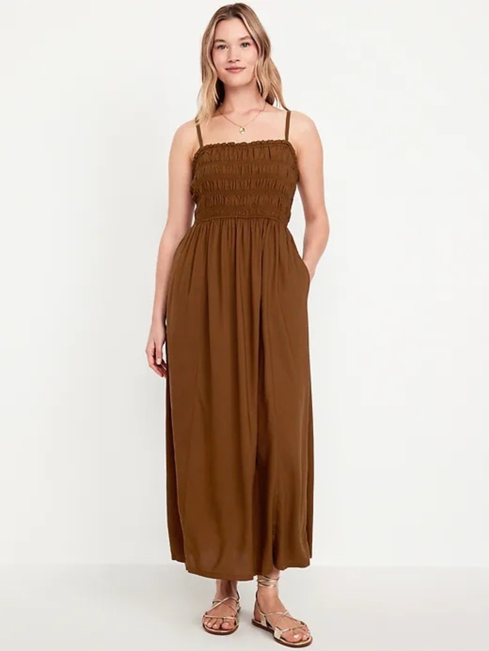 Old Navy Fit & Flare Sleeveless Maxi Dress, Size XS